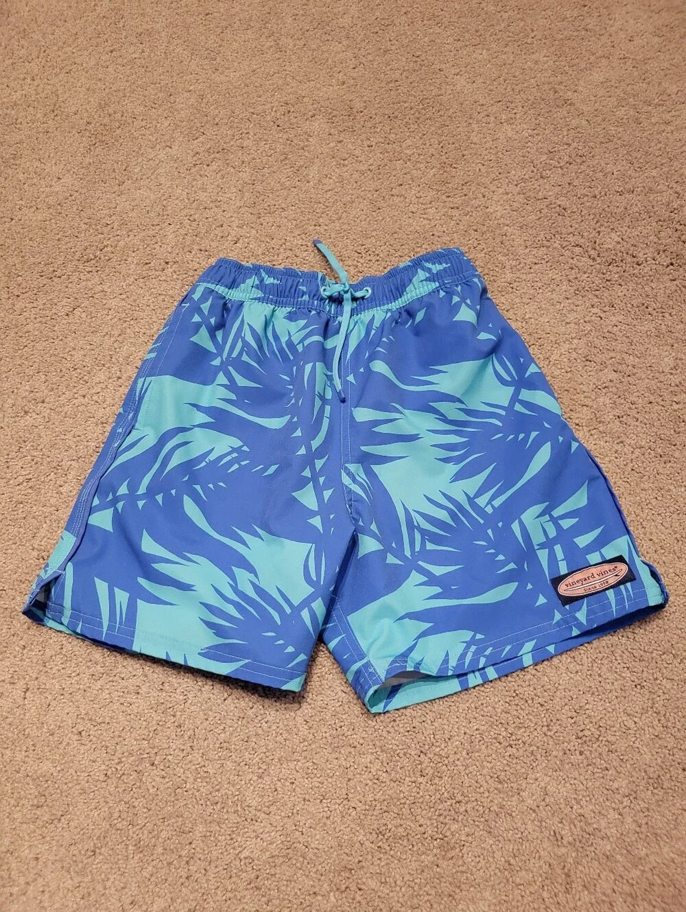 Vineyard Vines Boys' Printed Chappy Swim Trunks
